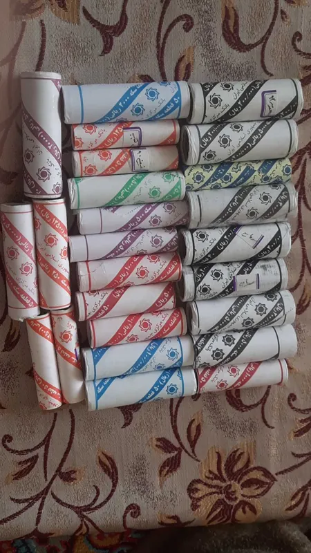 25 رول سکه مختلف زیبا توضیحات
