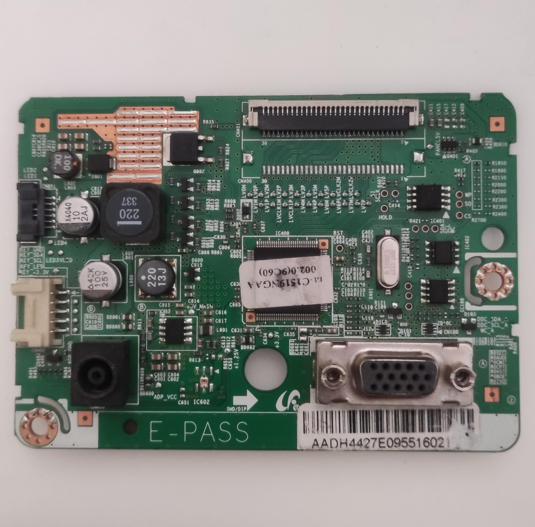 برد کامل مانیتور LED سامسونگ مدل C1519NG