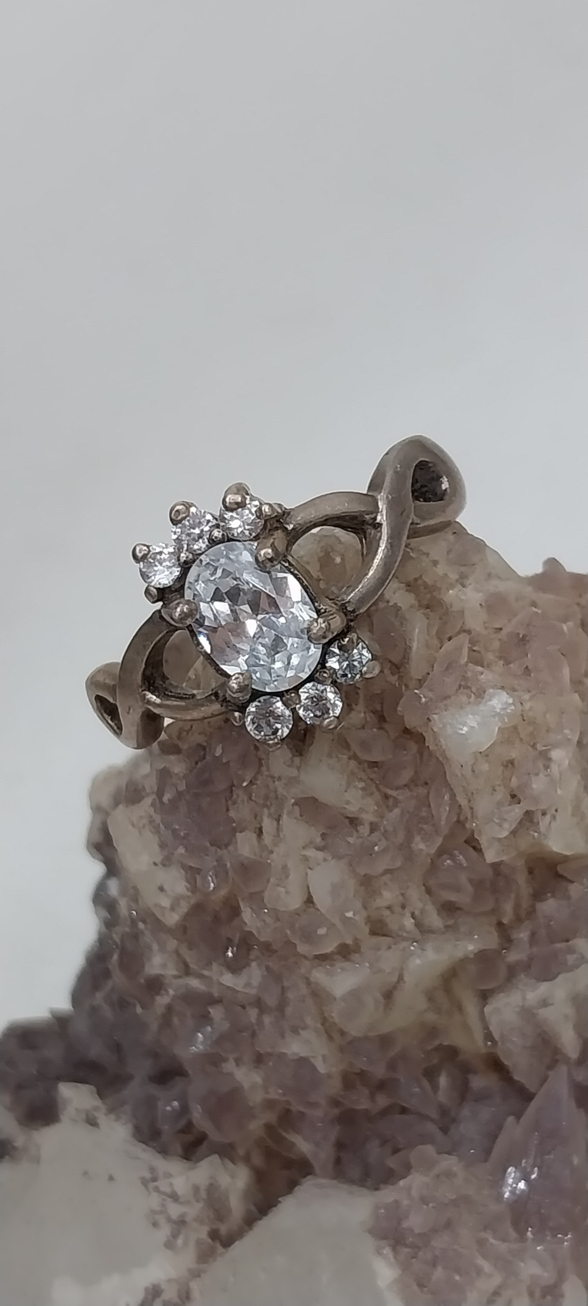 انگشتر نقره نگین زیرکن