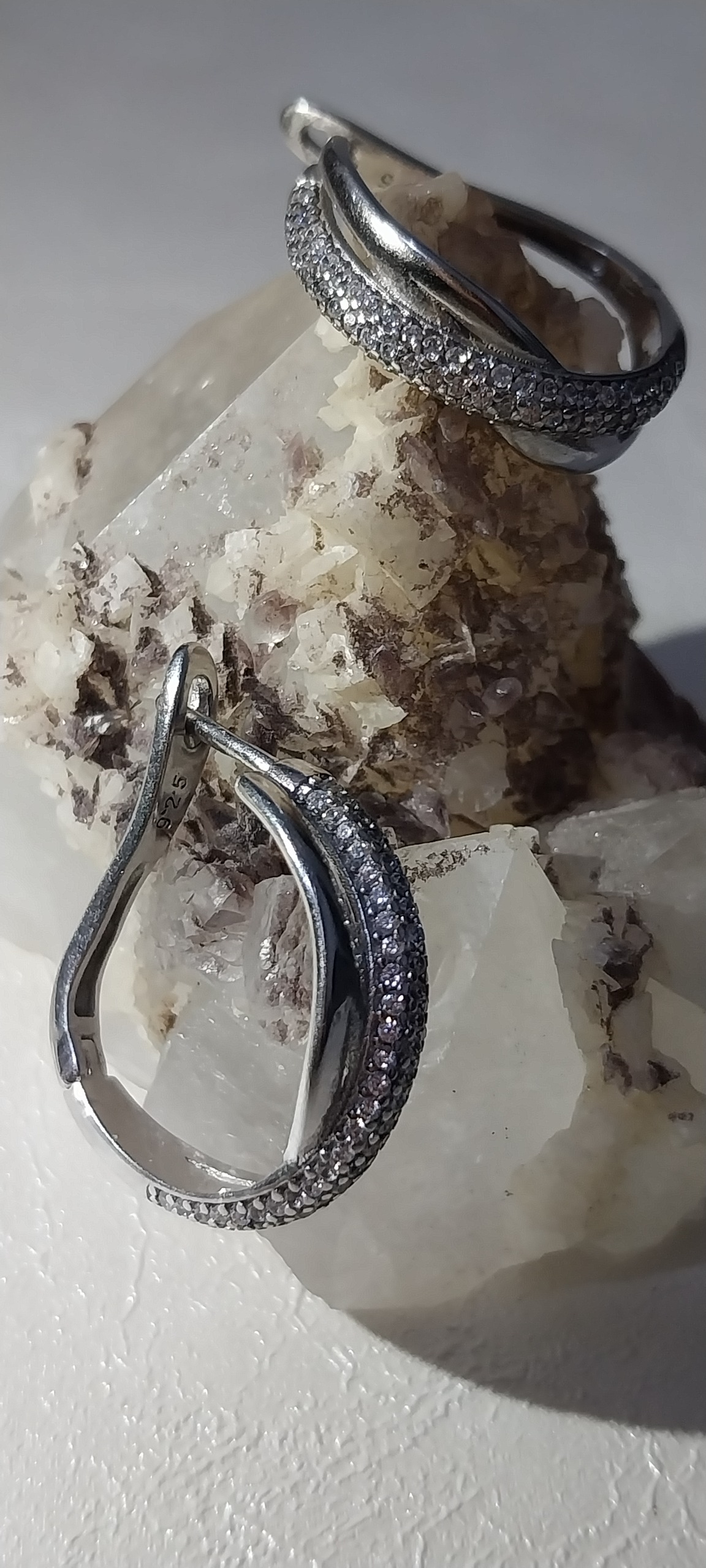 گوشواره نقره بسیارشیک 5.73