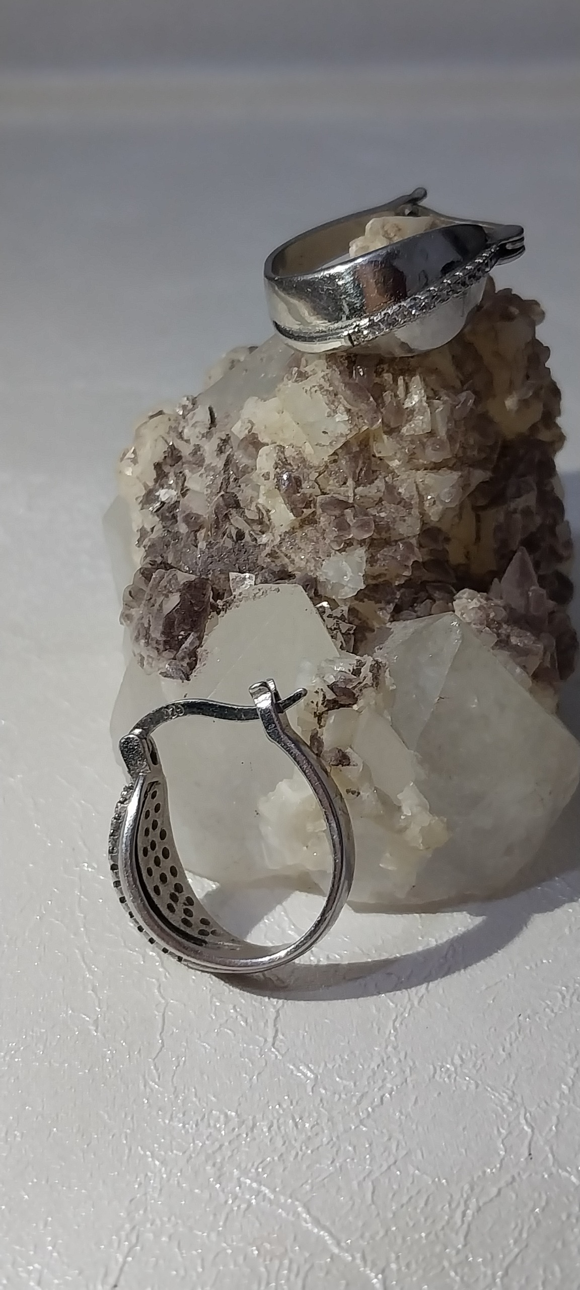 گوشواره نقره زیبا و شیک5.36