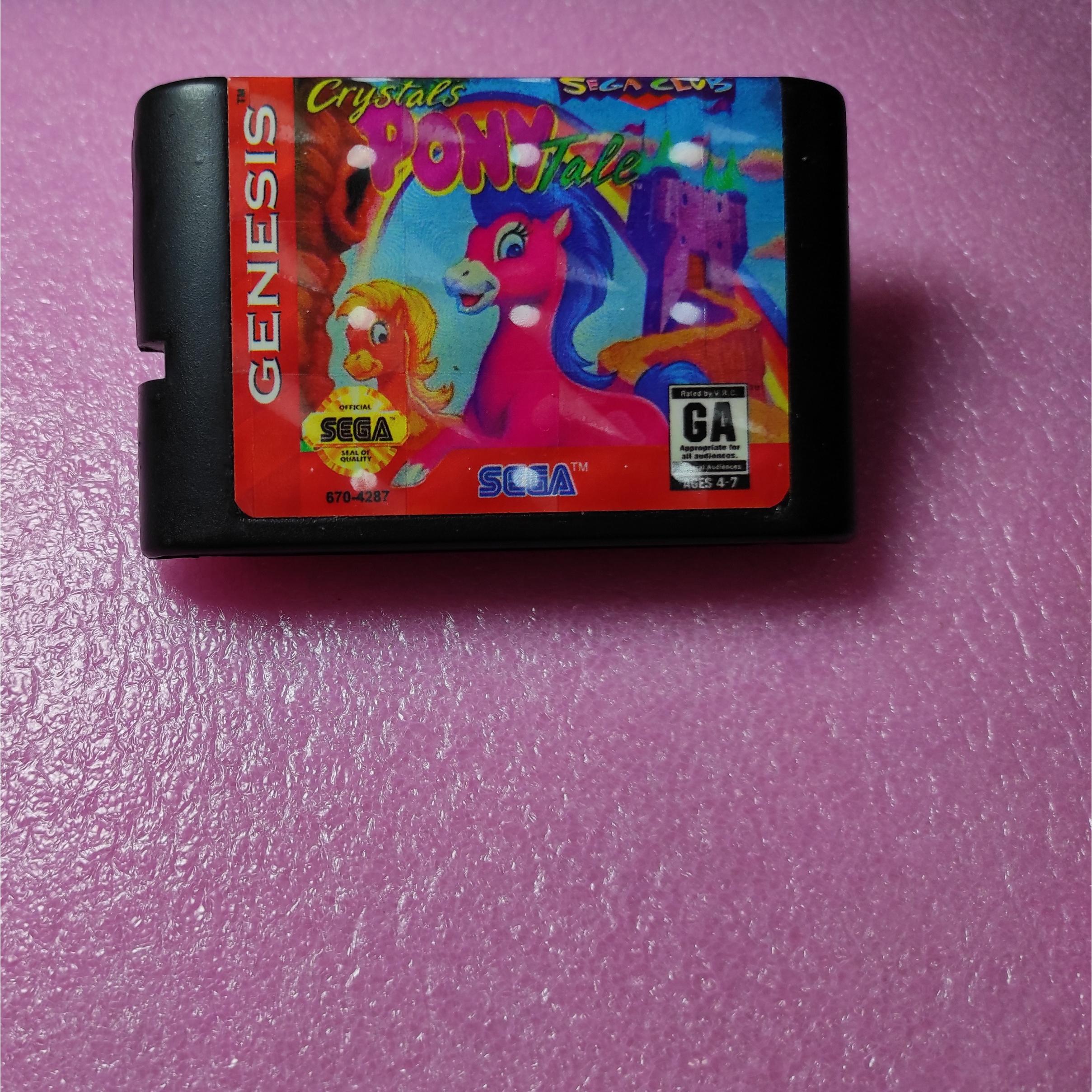 فیلم سگا . Crystal pony tale . بسیار بسیار کمیاب