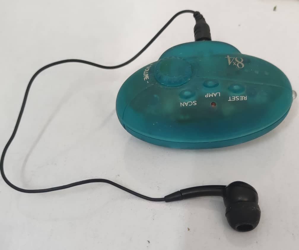 رادیوفسقلی چراغ قوه دارزیباوکاربردی باهدفون