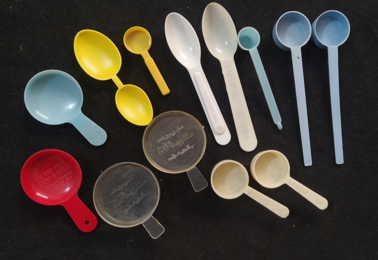 مجموعه13عددی ازپیمانه های کلیسونی قدیمی