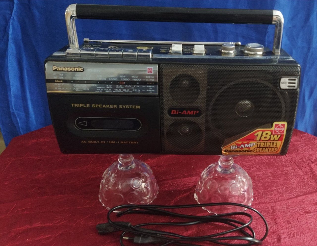 رادیوضبط قدیمی پانوسونیک سالم