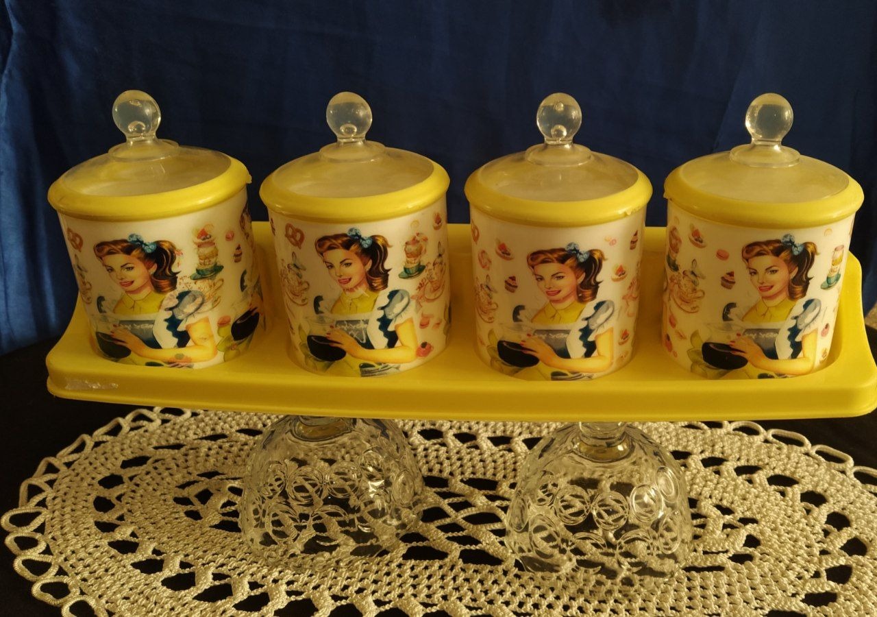 ست زیبای پاسماوری یاجاادویه ای قدیمی رنگ زیبا