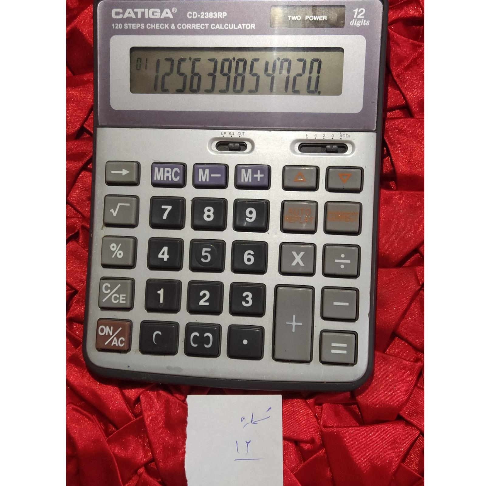 ماشین حساب بکروسالم CATLGAمدلCD-2383RP