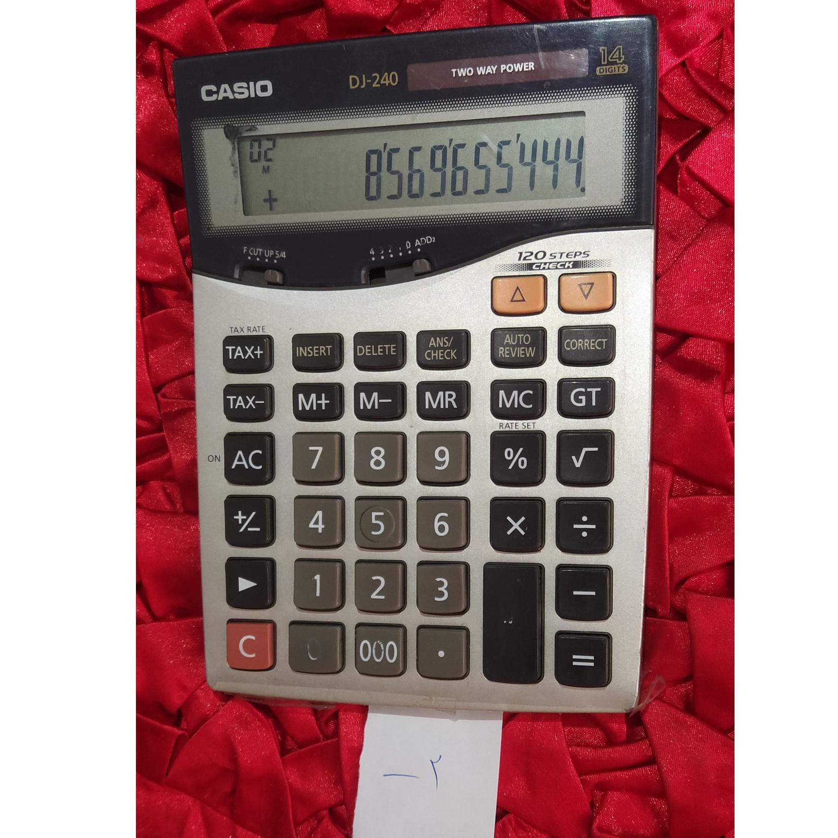 ماشین حساب بکروسالم CASIOمدل DJ-240