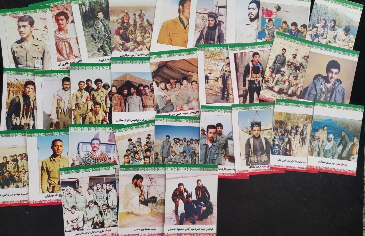 مجموعه 30عددی کارت پستال شهدا
