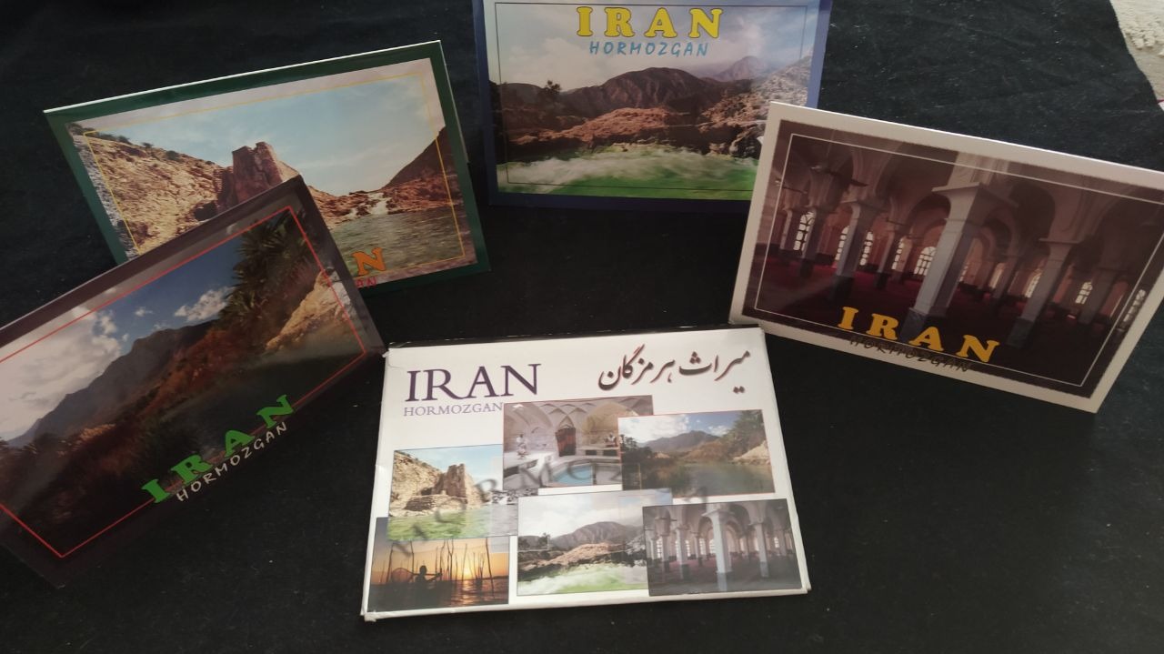 پک 4عددی کارت پستال میراث هرمزگان