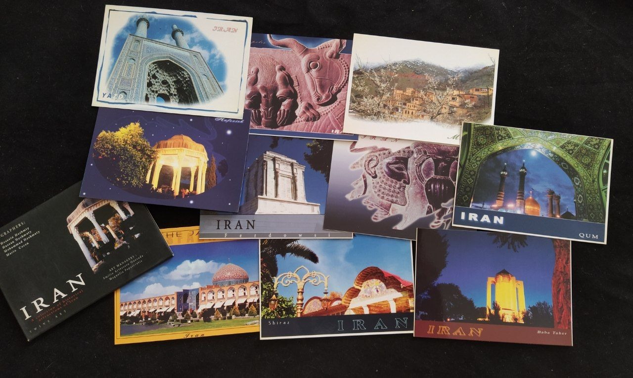 پک10عددی کارت پستال جاذبه های توریستی