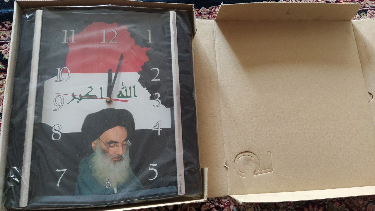 ساعت دیواری اکبند باجعبه مرجع تقلید