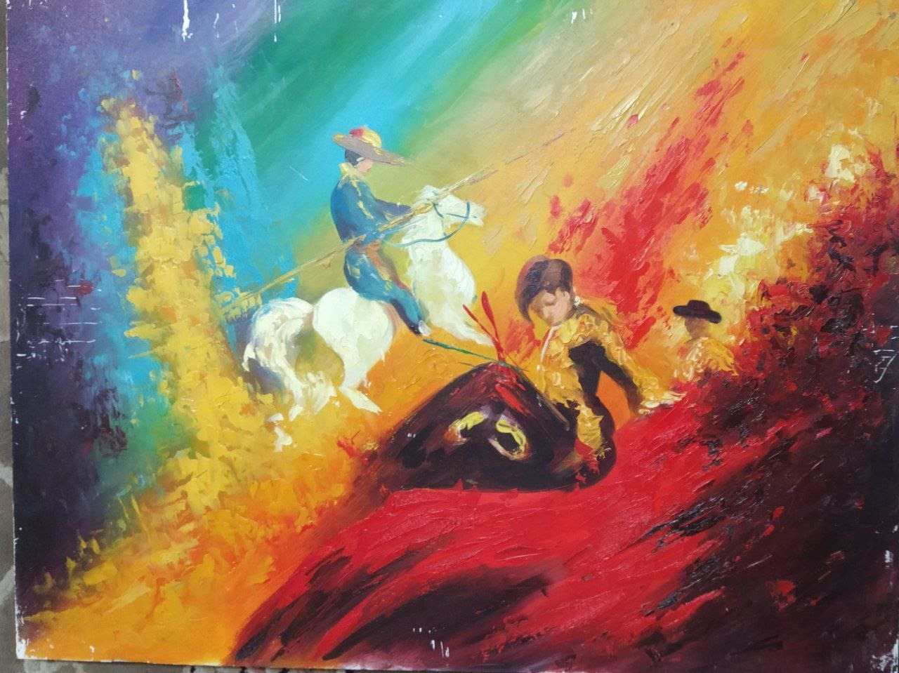 تابلوی نقاشی بسیارزیبا وقشنگ