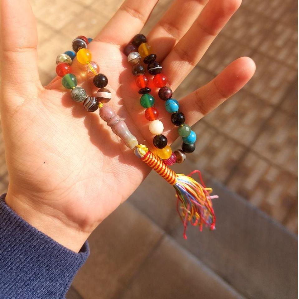 تسبیح عقیق 45 دانه