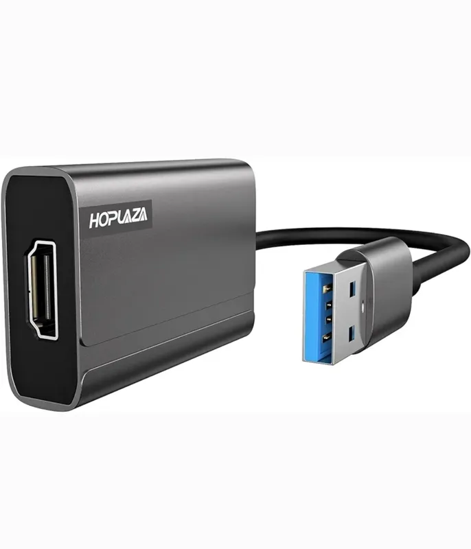 مبدل صوتی HOPLAZA USB HDMI فول hd مک بوک و ویندوز