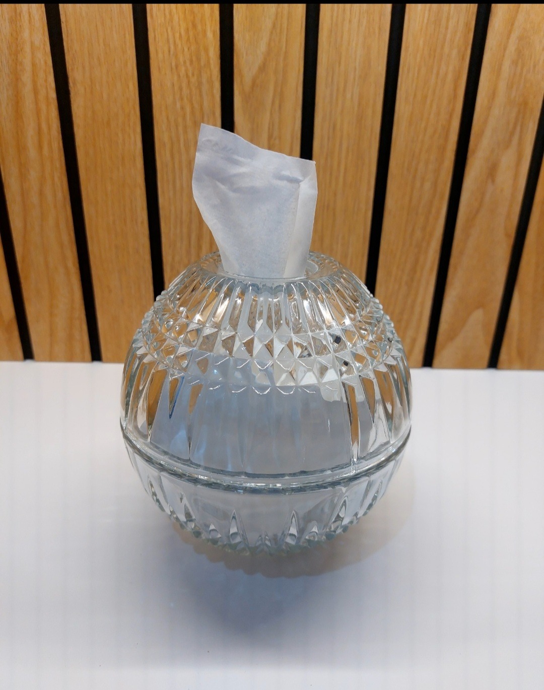 جای دستمال بلور