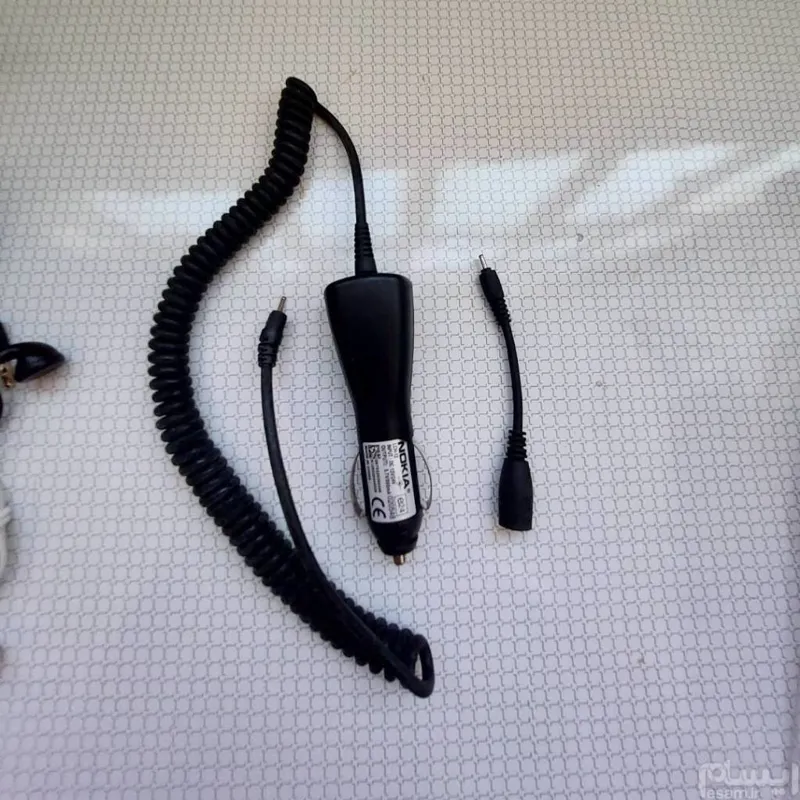 َشارژرفندکی سوزنی نوکیا اصل وقدیمی وکابل