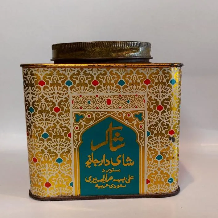 قوطی چای دارجلینگ بسیار قدیمی