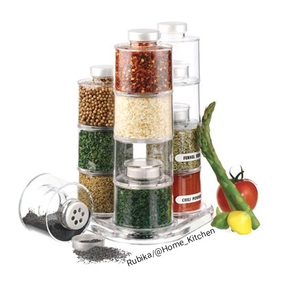 برج ادویه چرخان 12 عددی