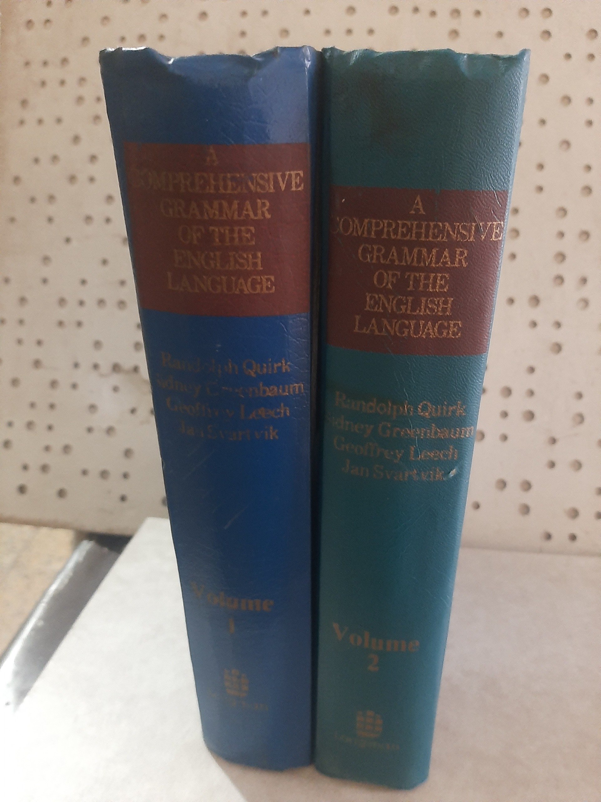 A Comprehensive Grammar Of The English