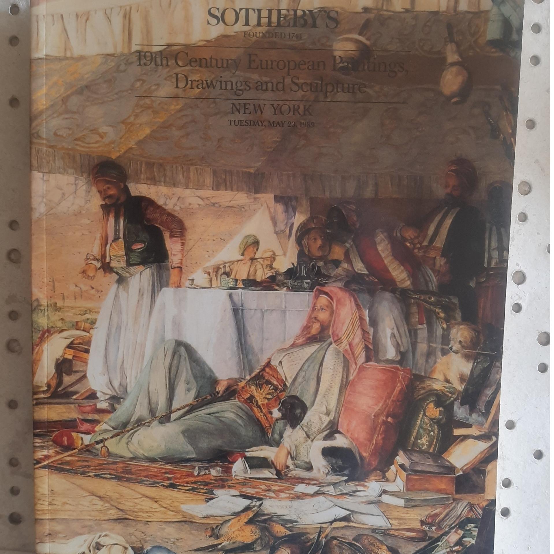 - Sothebys - European paintings٬Drawing - انگلیسی