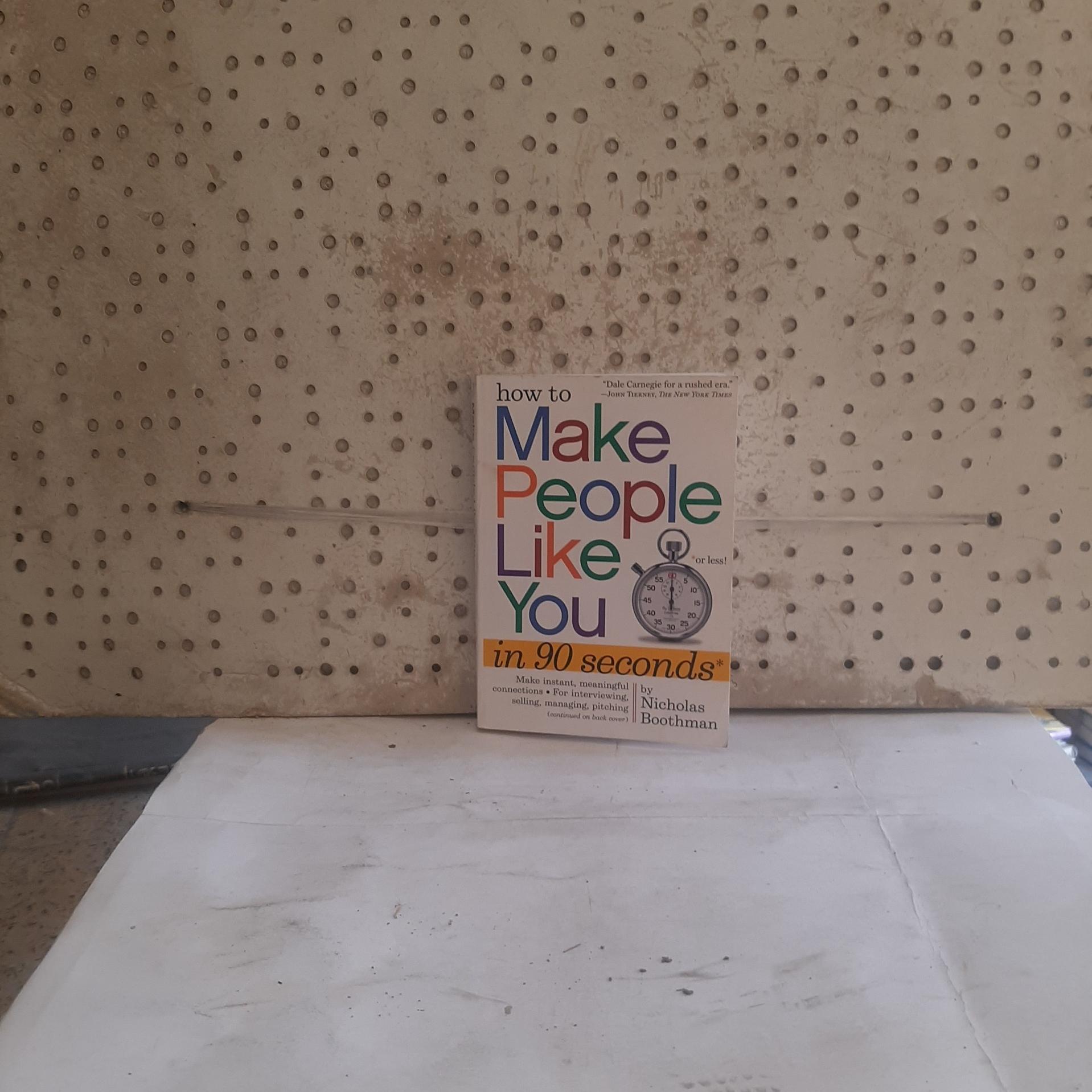 how to Make People Like You، زبان انگلیسی
