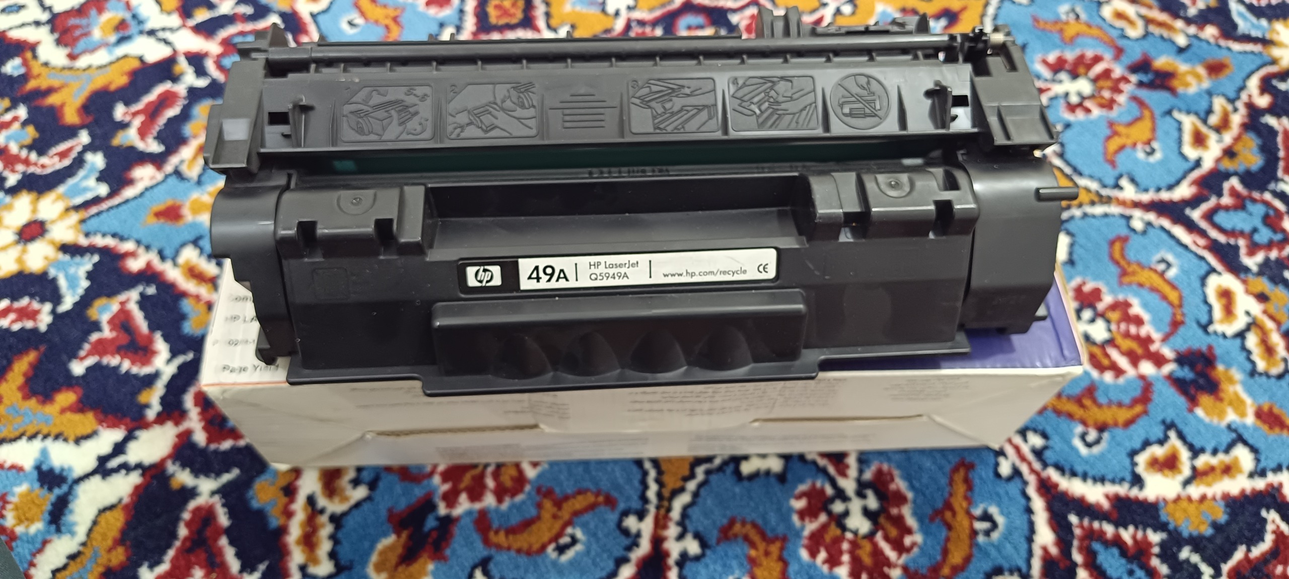 کارتریج 49A در حد نو بدون استفاده