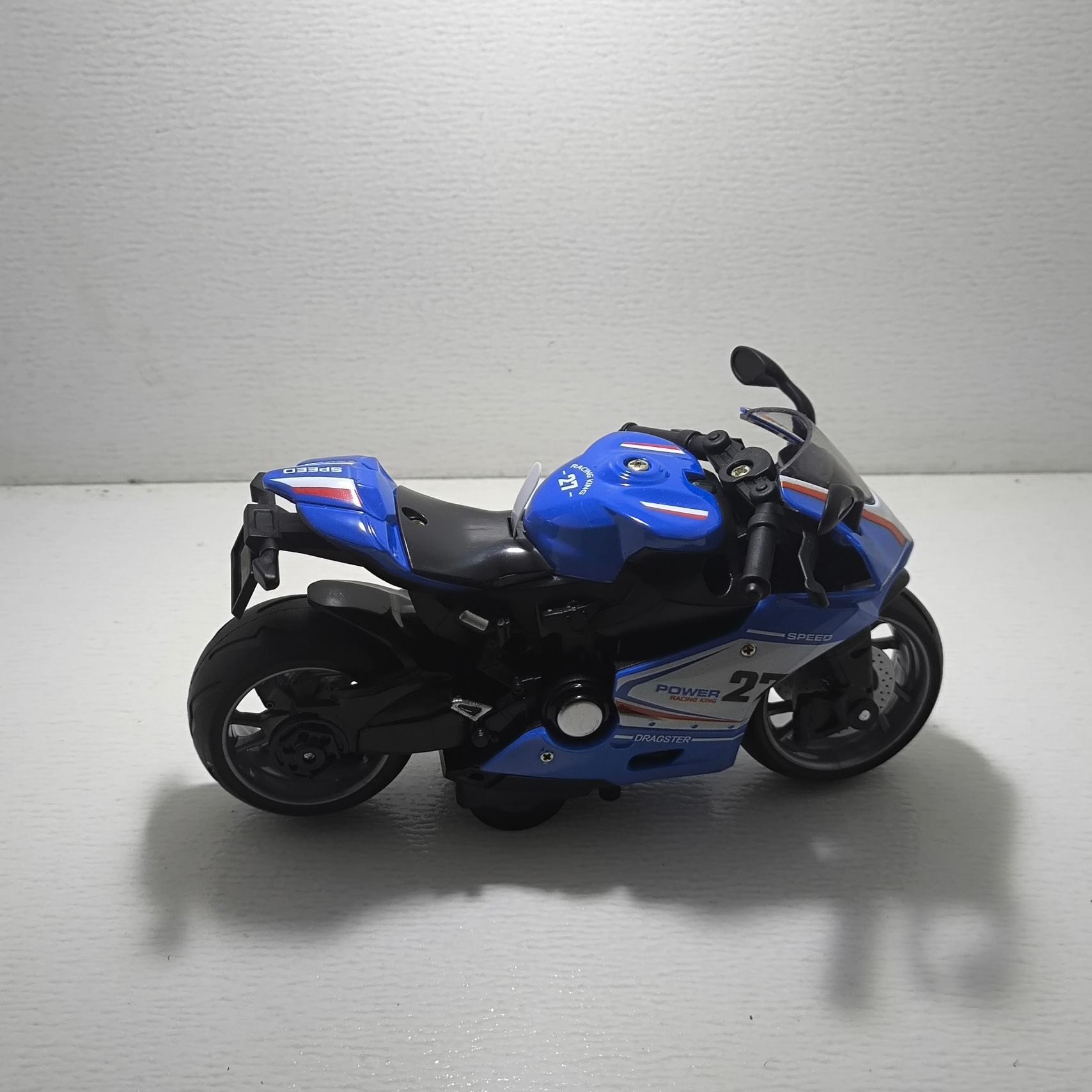 ماکت موتور فلزی کاوازاکی رنگ آبی