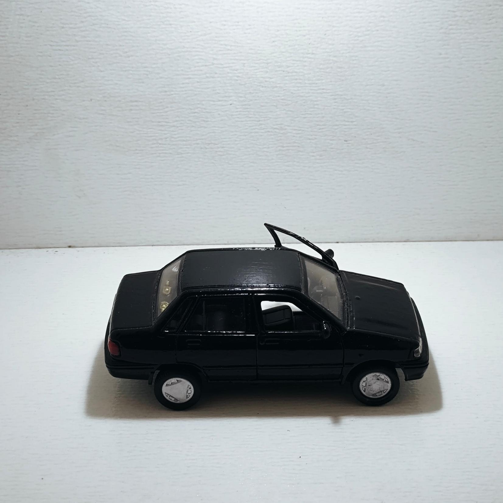 ماکت ماشین فلزی پراید رنگ مشکی