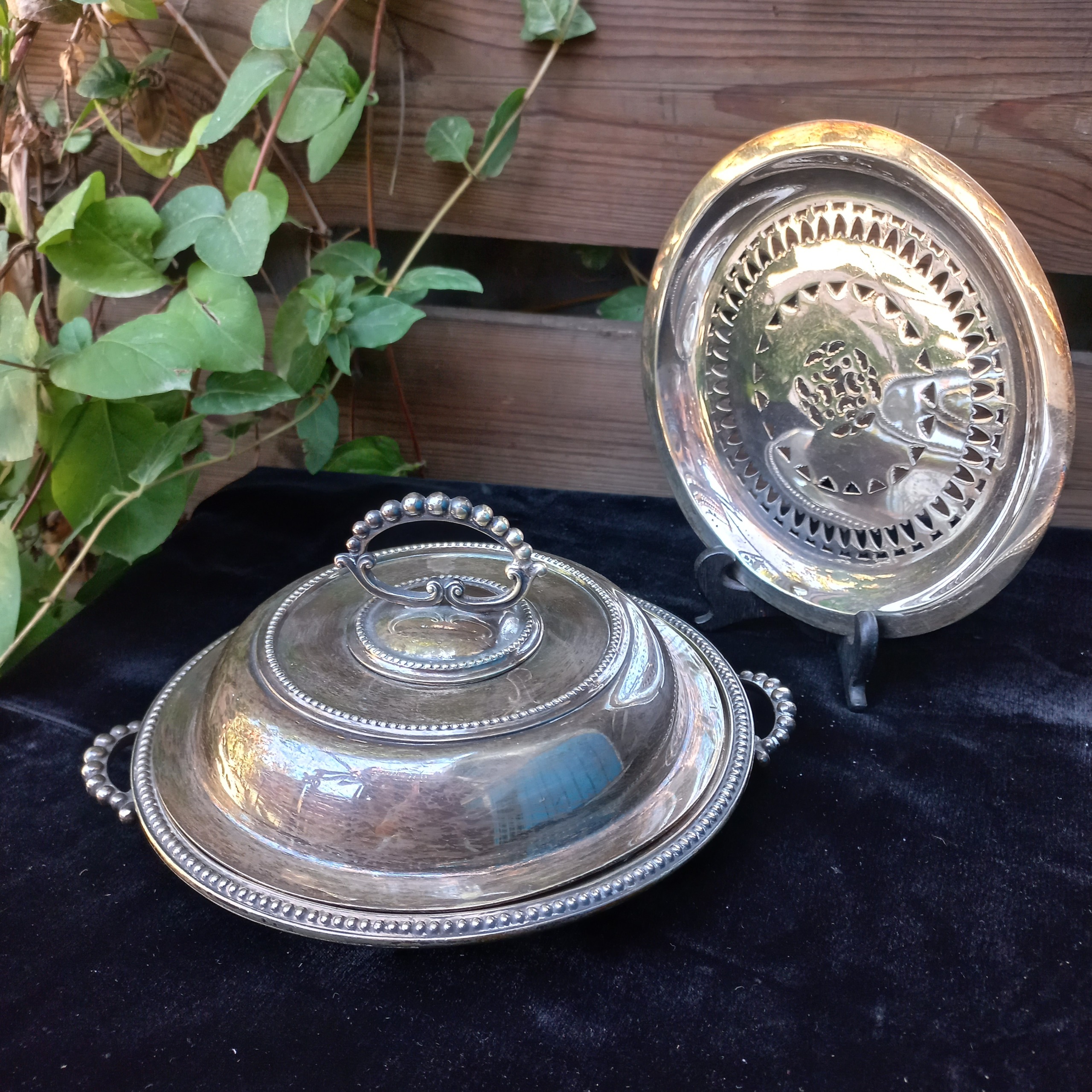 ظرف سرو غذا قدیمی آمریکا