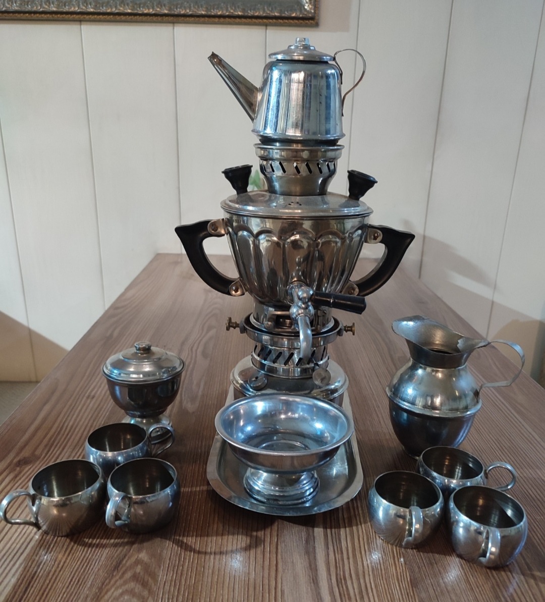 سماور نفتی سایز کمیاب آنتیک