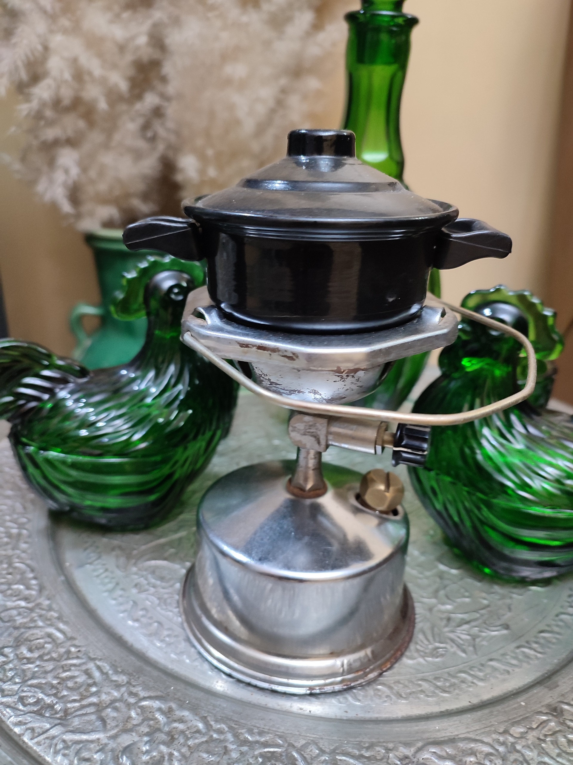 چراغ کمپین چهار سوخت کار میکند
