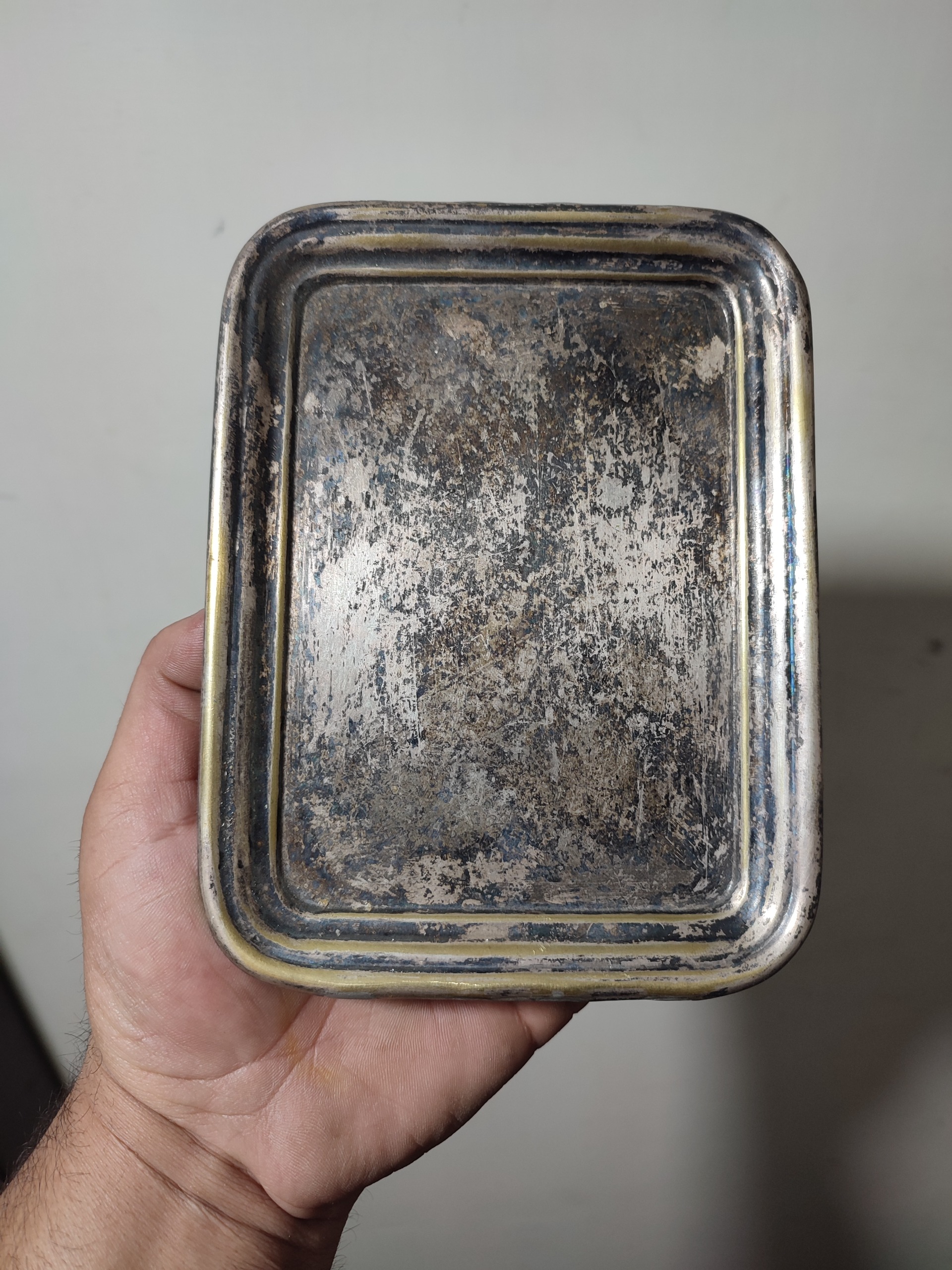 سینی تکنفره ورشو انتیک