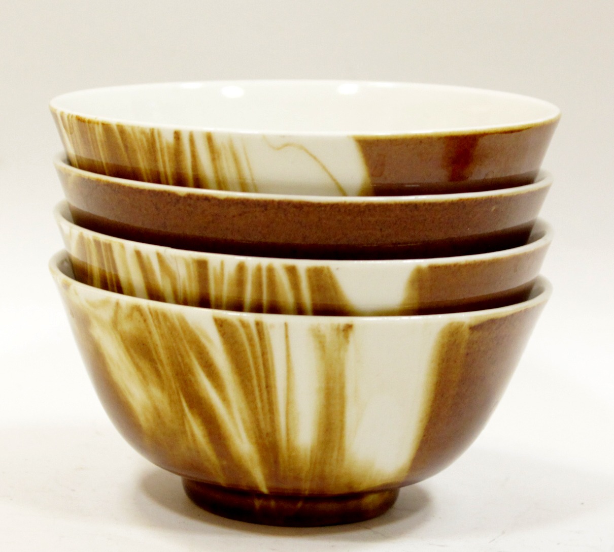 4 پیاله زیبای ابرو بادی قدمت پهلوی