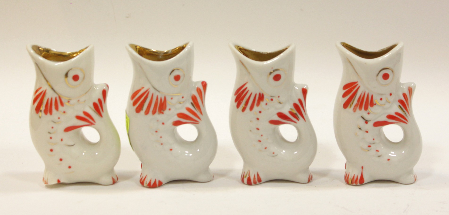 4 پیک روسی طرح ماهی زیبا و قدیمی