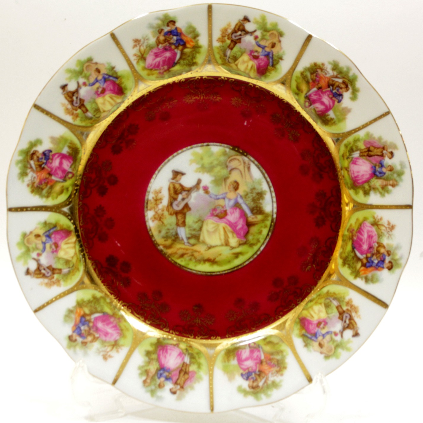 دیوارکوب زیبای فول دنسی آلمانی طلاکوب  قدمت پهلوی