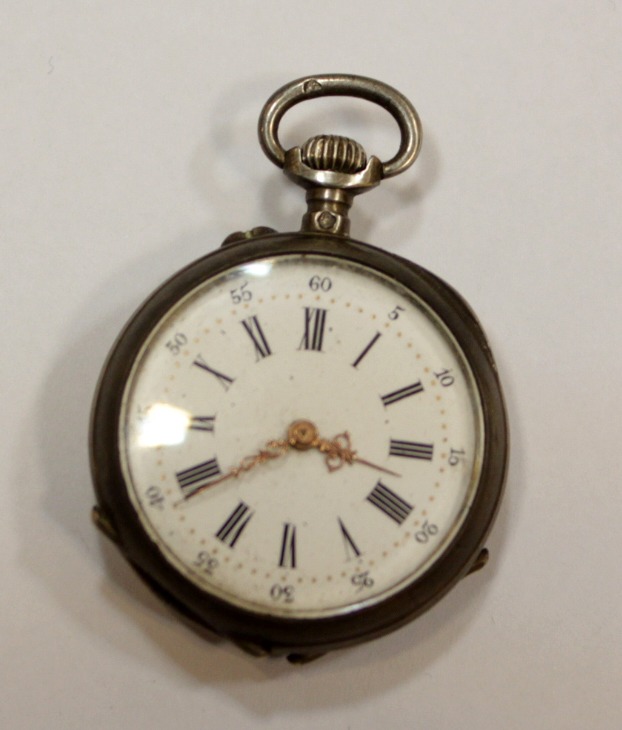 ساعت نقره سوئیسی کوکی قدمت قاجار