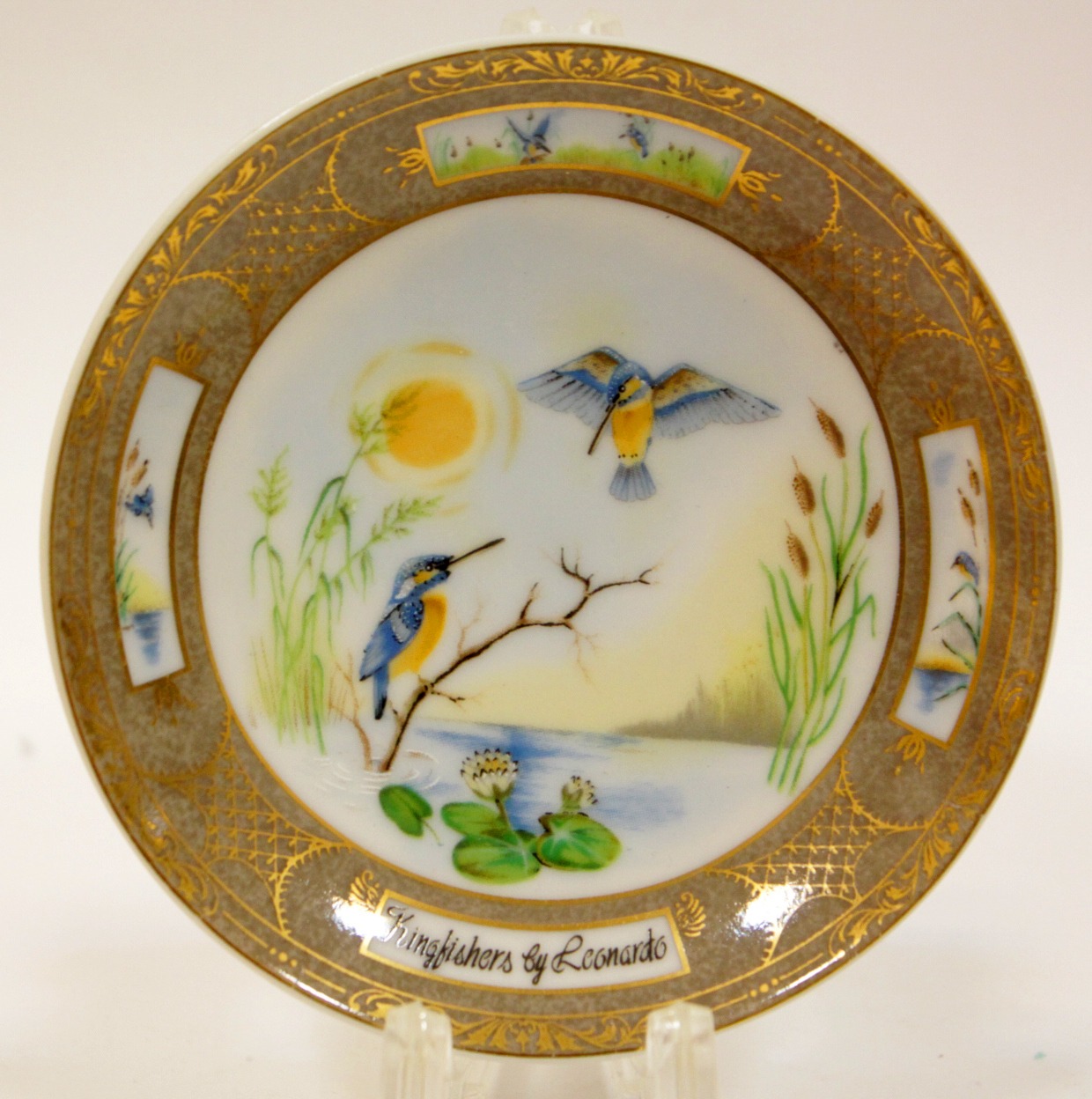 پلاک خاص و زیبای طلاکوب لئوناردو