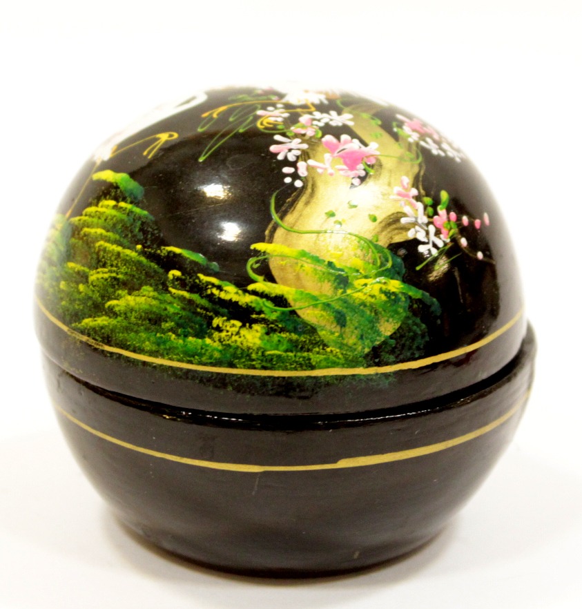 جاجواهری زیبای چوبی نقاشی دستی و دست ساز