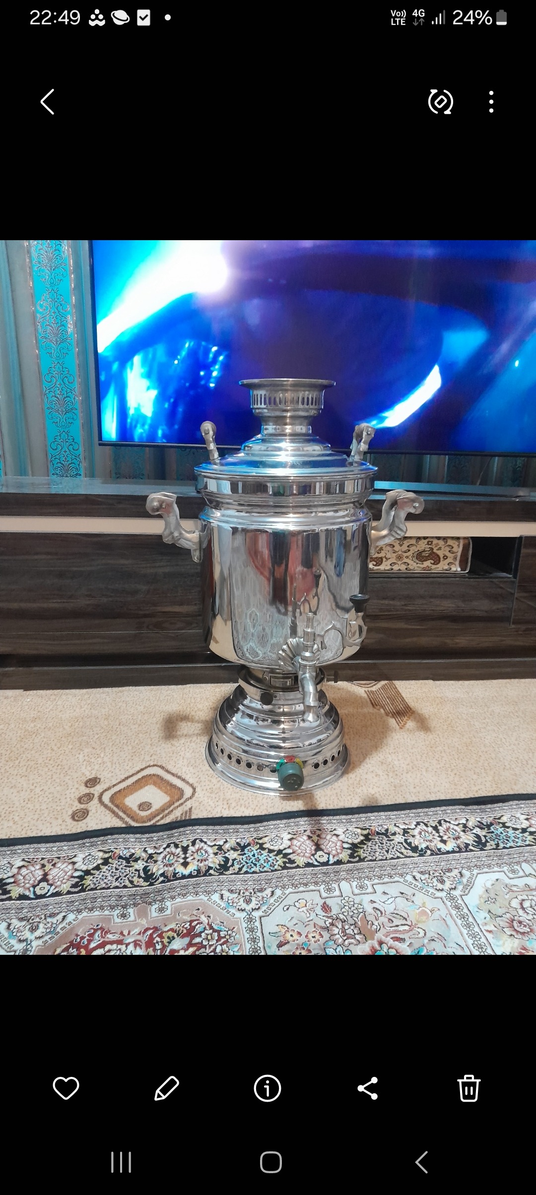 سماور بزرگ 20لیتری