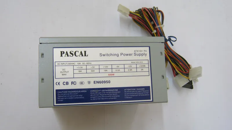 پاور فن بزرگ PASCAL بسیار سالم مدل ATX12V