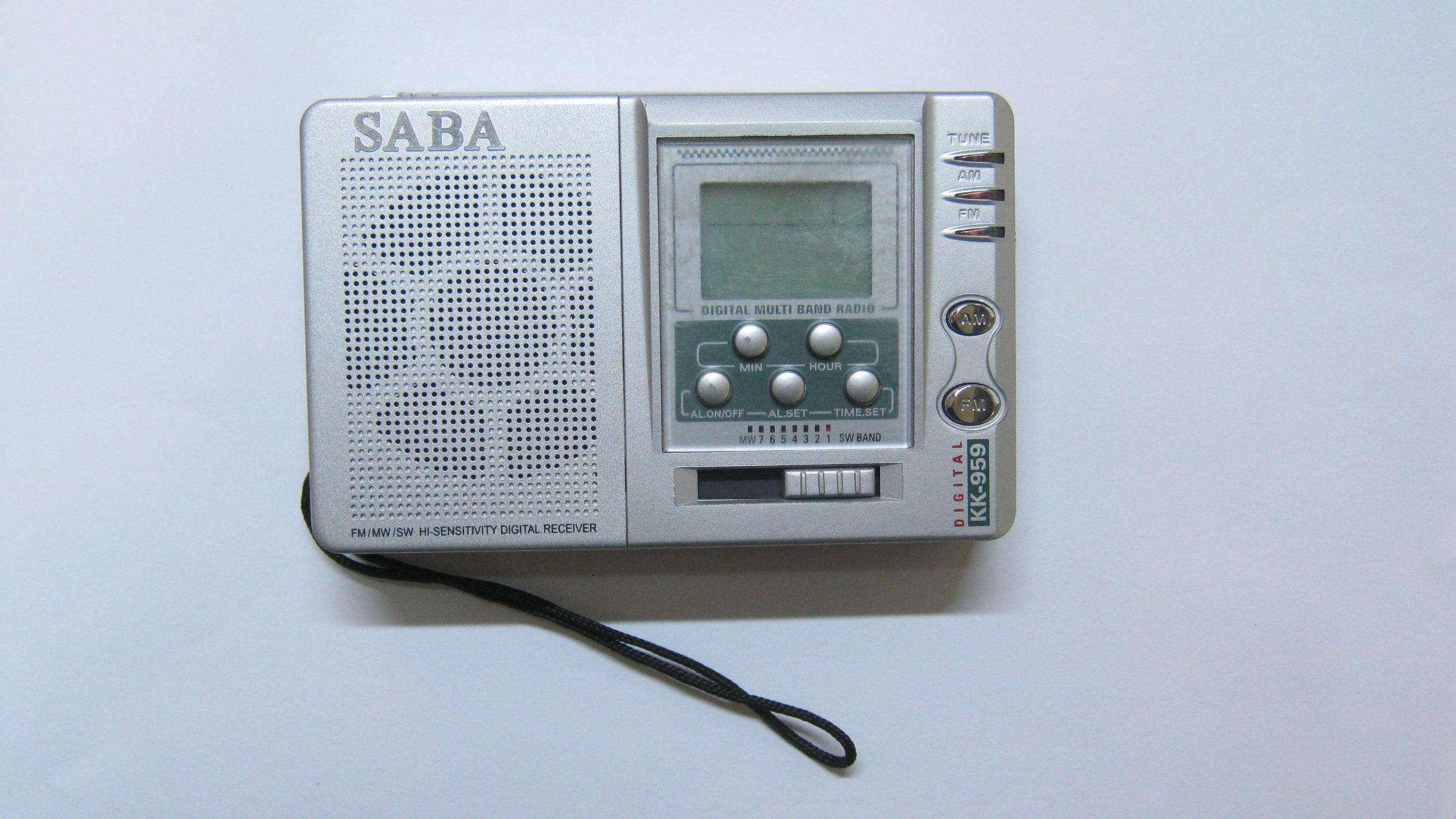 رادیو. SABA دیجیتال 9 باند FM/MW/SW KK-959