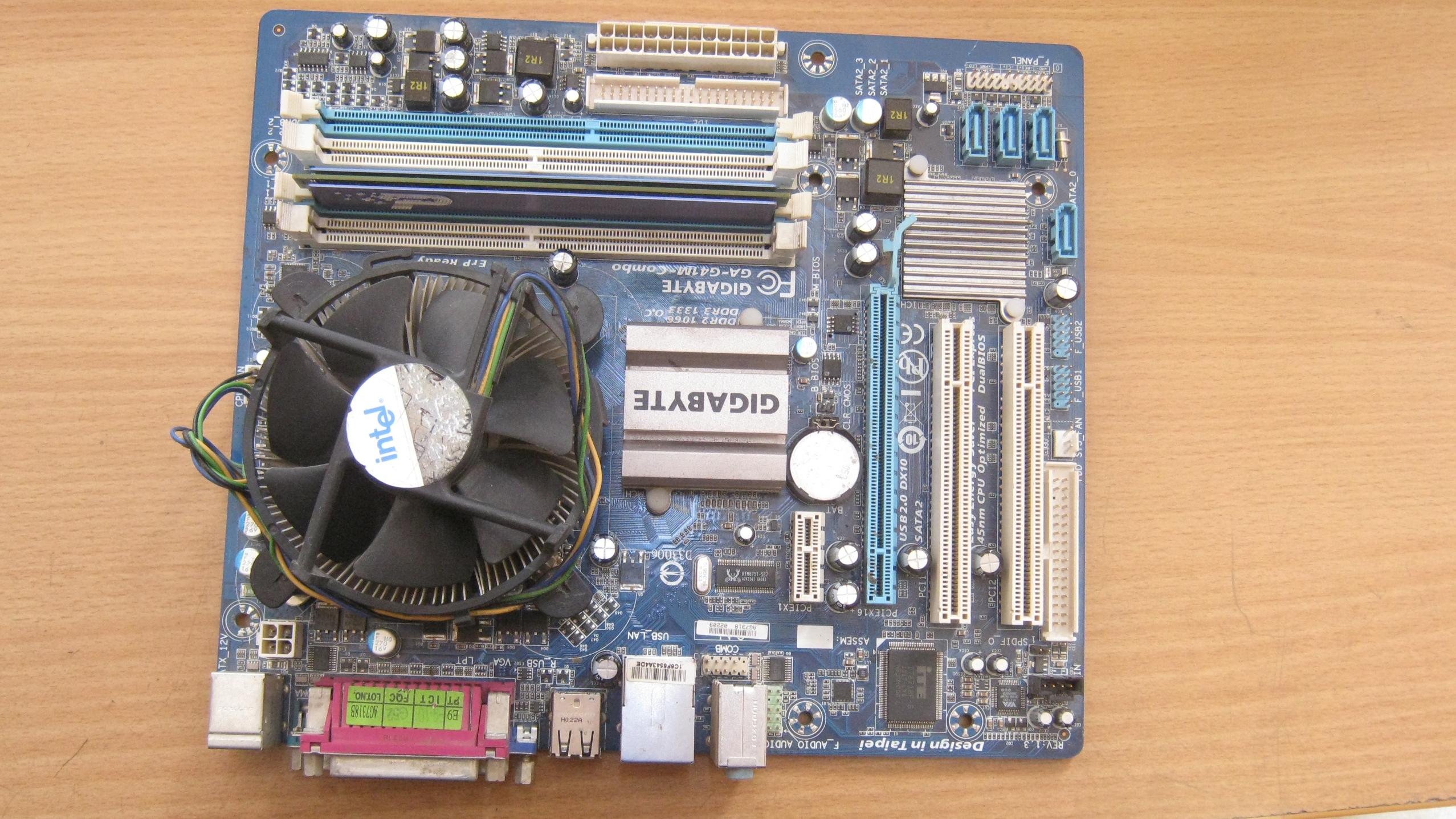MOTHERBOARD GIGABYTE GA-G41M-Combo
