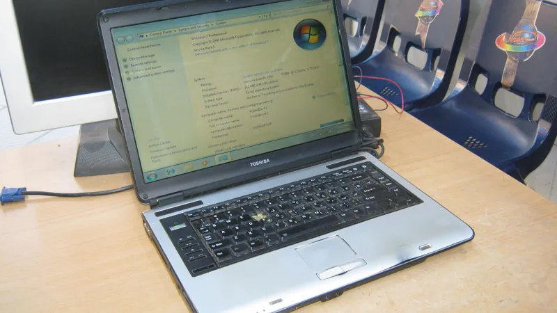 لپ تاپ ارزان توشیبا Satellite A135-S2396