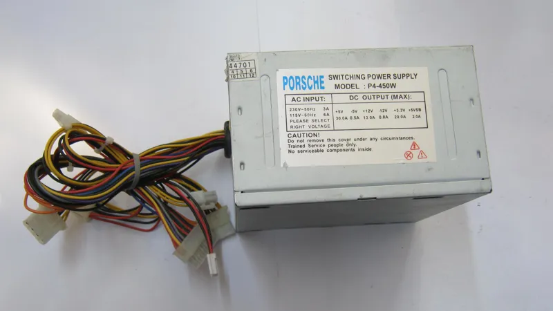پاور PORCSHE بسیار سالم مدل P4-450W