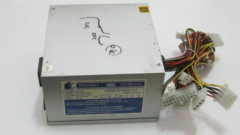 پاور کامپیوتر TVM مدل ATX400 سالم
