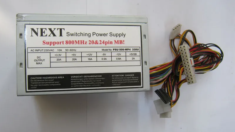 پاور  NEXT بسیار سالم مدل PSU 500-WP4  330U