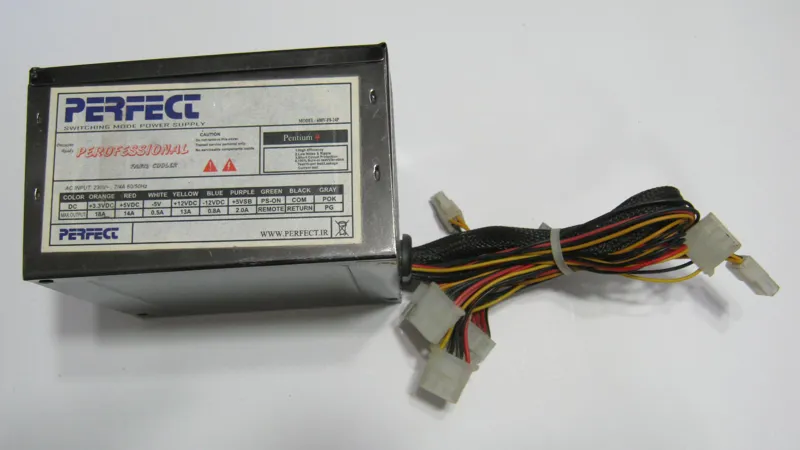 پاور کامپیوتر PERFECT مدل 600V-F8-24P