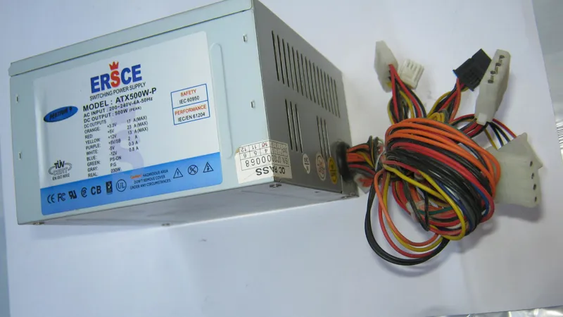 پاور قدرتمند ERSCE مدل ATX500W-E