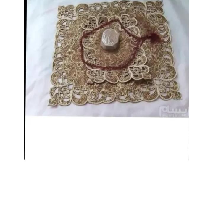 سجاده عروس با نسبح ومهر